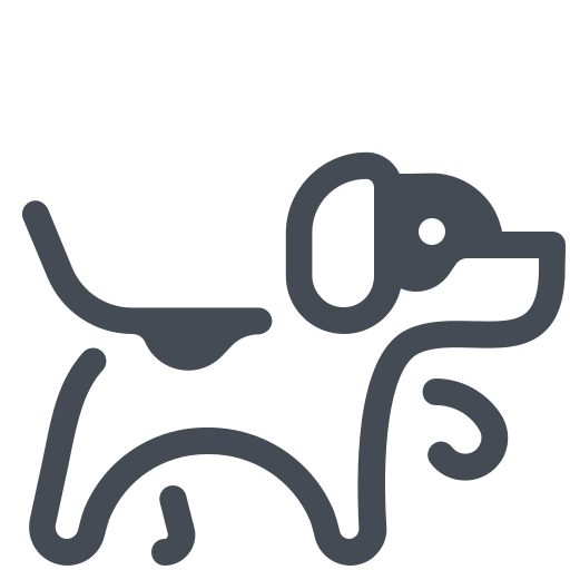 perro icono gratis