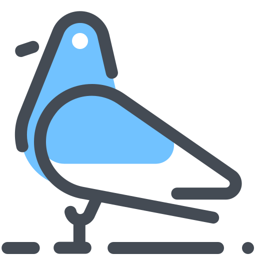 pájaro icono gratis