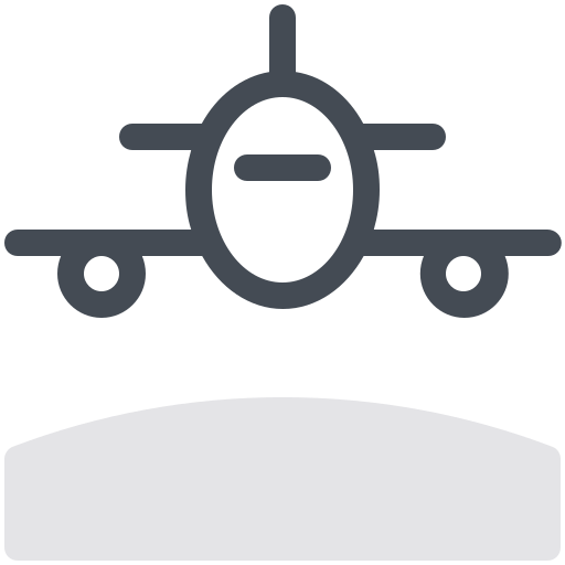 avión icono gratis