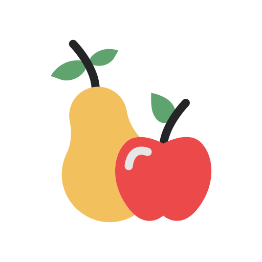 fruta de manzana icono gratis