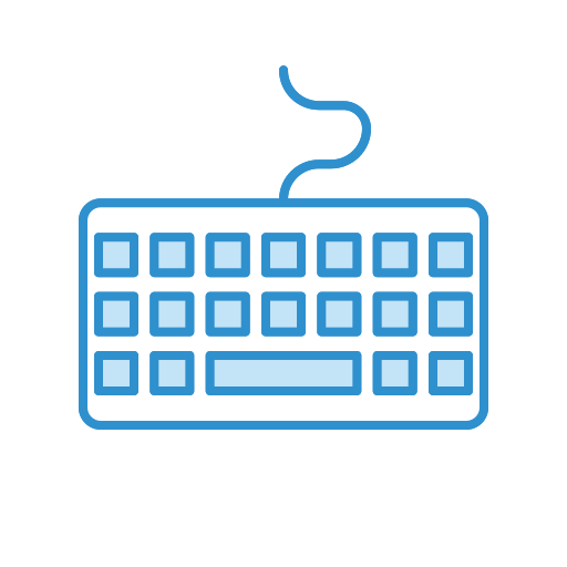Keyboard free icon