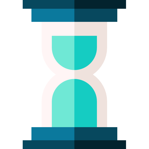 reloj de arena icono gratis