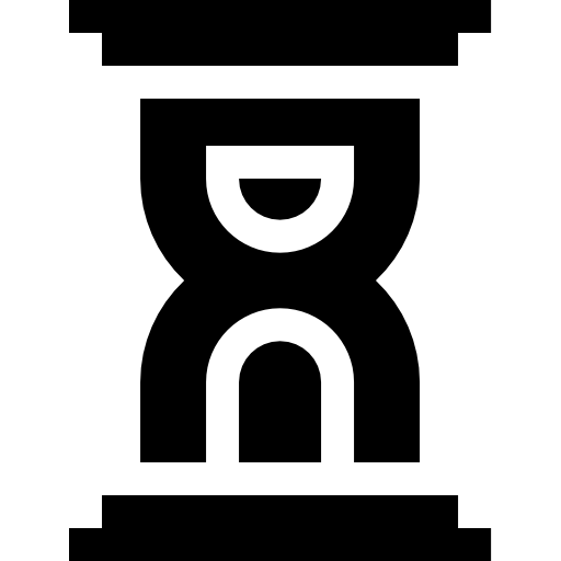 reloj de arena icono gratis