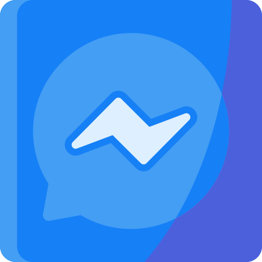 Facebook messenger logo free icon
