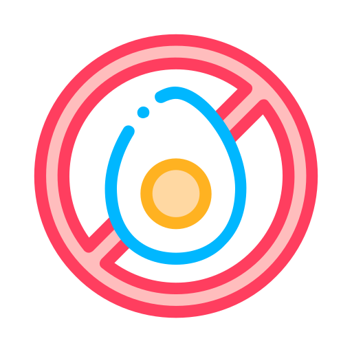 Egg free icon Egg free icon