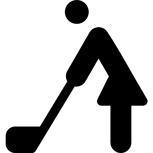 Golfer free icon