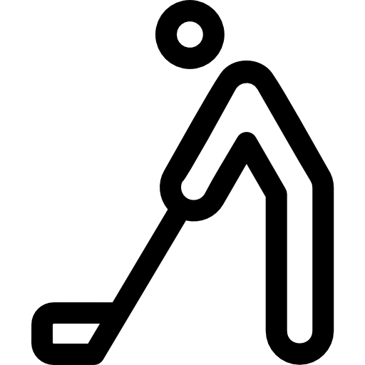 Golfer free icon