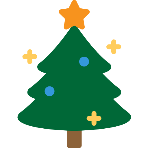 크리스마스 트리 - 무료 자연개 아이콘