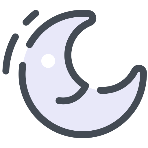 luna icono gratis