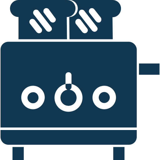 tostadora icono gratis