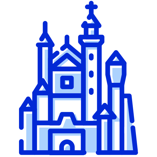 castillo icono gratis