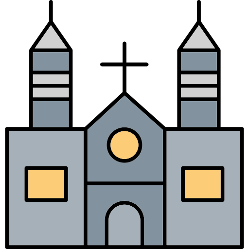 Église Icône gratuit Église Icône gratuit