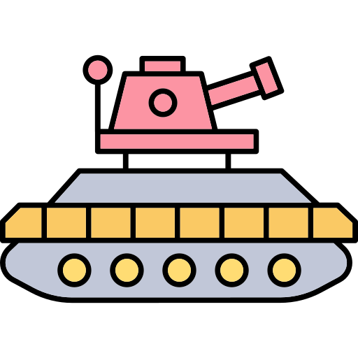 tanque de guerra icono gratis