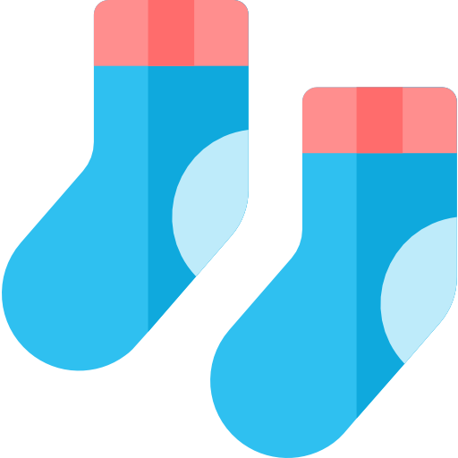 Socks Basic Rounded Flat icon