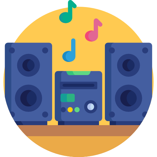 altavoz icono gratis