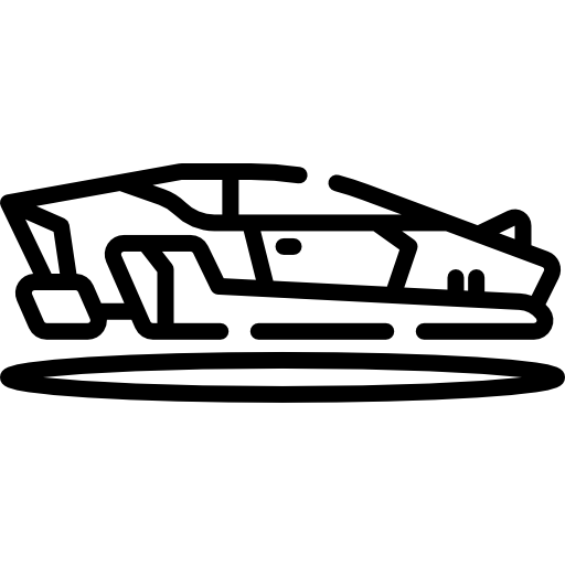 Hovercar free icon