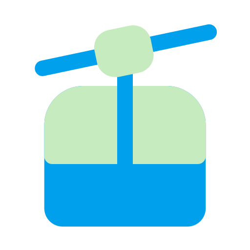 téléphérique Icône gratuit