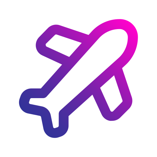 Airplane free icon
