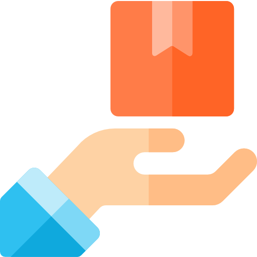 entrega icono gratis