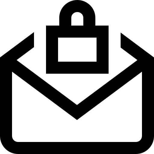 carta asegurada icono gratis