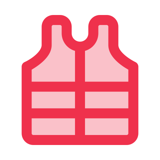 colete salva-vidas grátis ícone