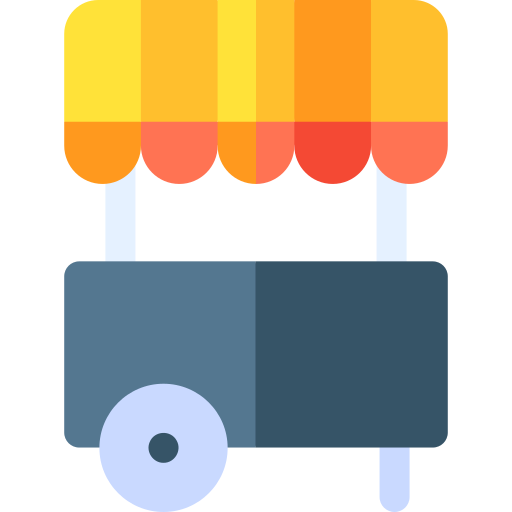 comida de la calle icono gratis