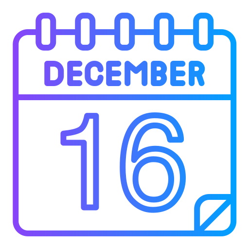 diciembre icono gratis