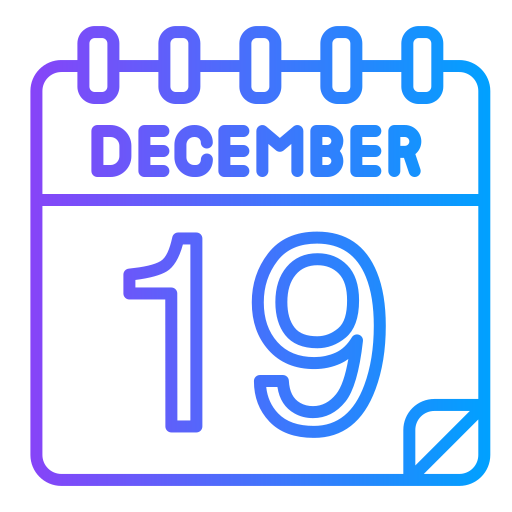 diciembre icono gratis