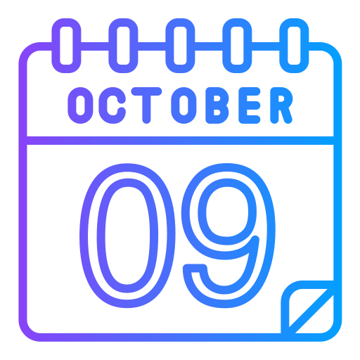 octubre icono gratis