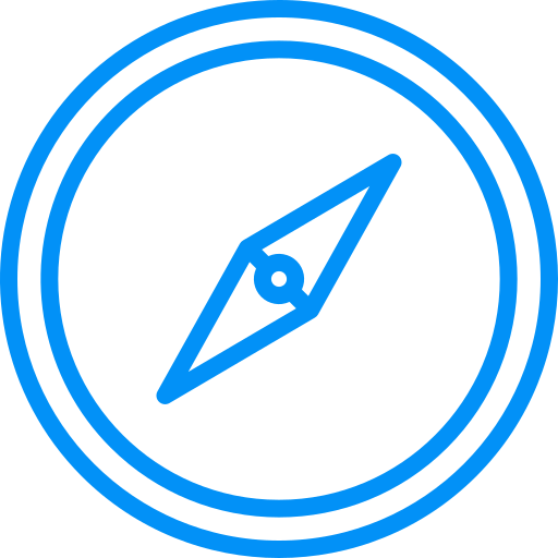 Compass free icon