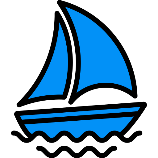 Sailing free icon