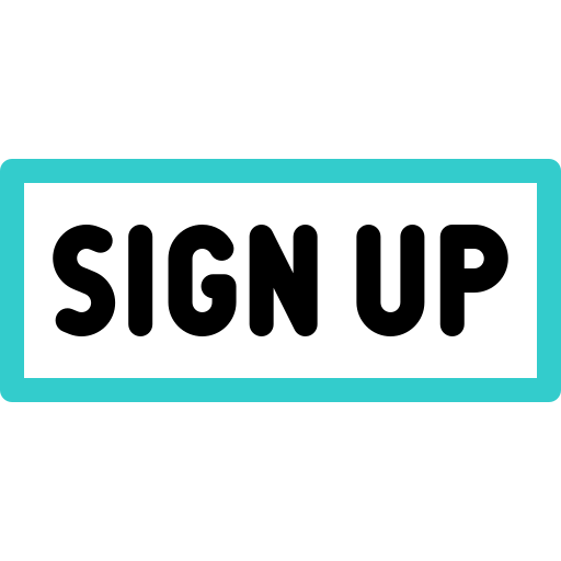 Sign up free icon Sign up free icon