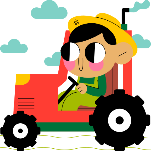 Farm free sticker Farm free sticker