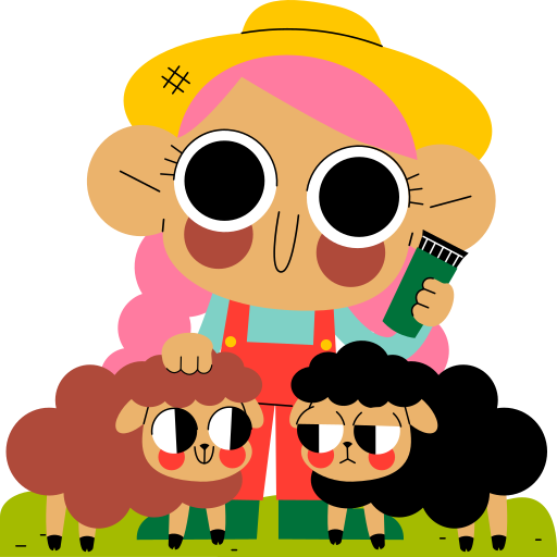 Farm free sticker Farm free sticker