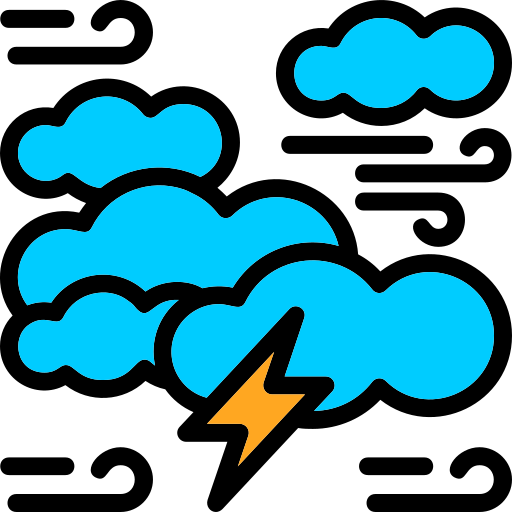 tormenta icono gratis