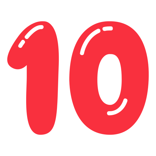 dix Icône gratuit dix Icône gratuit