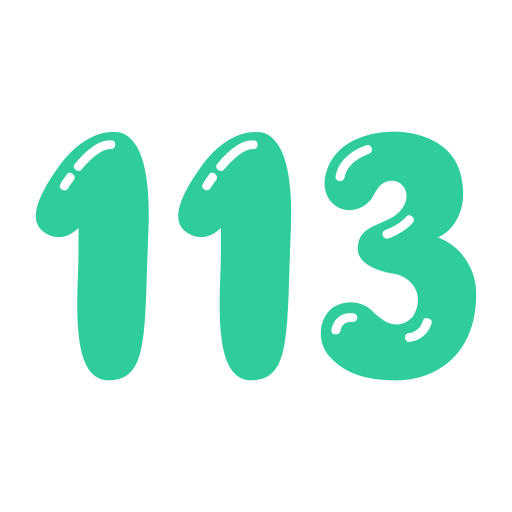 113 Icône gratuit 113 Icône gratuit