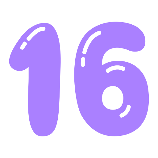 sechzehn kostenlos Icon sechzehn kostenlos Icon