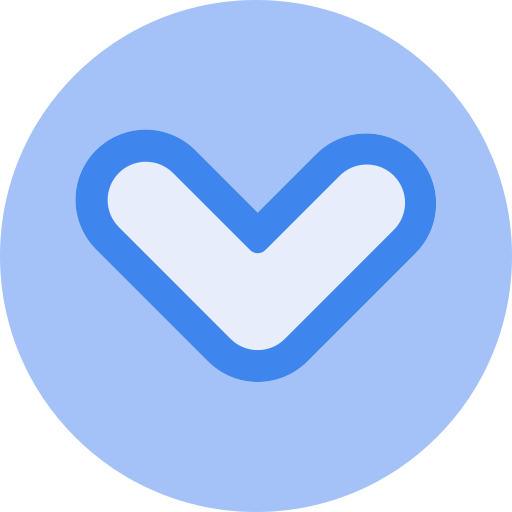 pfeil nach unten kostenlos Icon