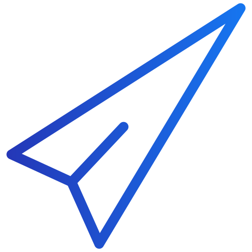 avion de papel icono gratis