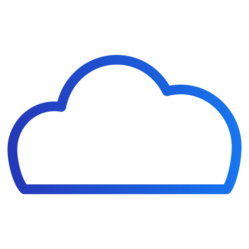 almacenamiento en la nube icono gratis