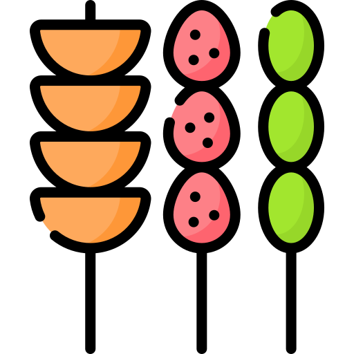 fruta confitada icono gratis