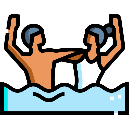 nage synchronisée Icône gratuit