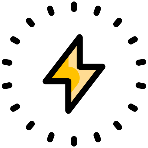 Shock free icon Shock free icon