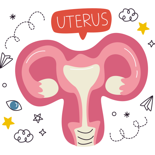 Uterus free sticker Uterus free sticker