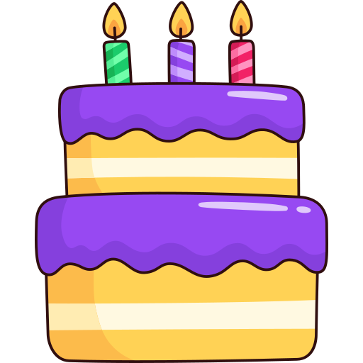 gâteau d'anniversaire Icône gratuit gâteau d'anniversaire Icône gratuit