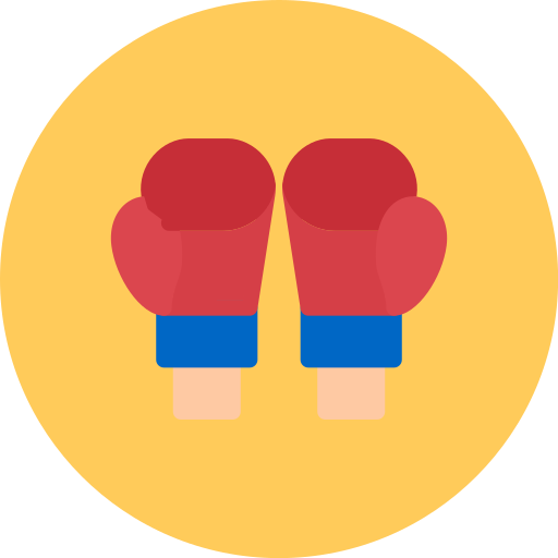 guantes de boxeo icono gratis