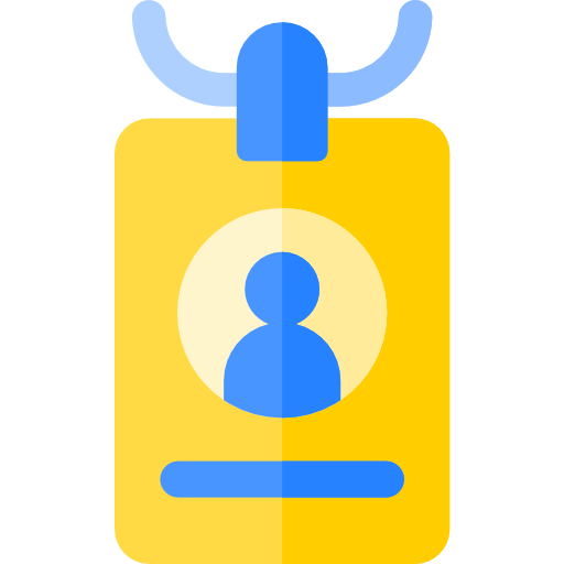 tarjeta de identificación icono gratis