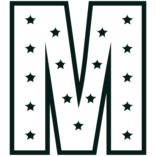 letra m icono gratis