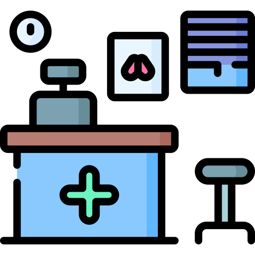 Doctors room free icon Doctors room free icon